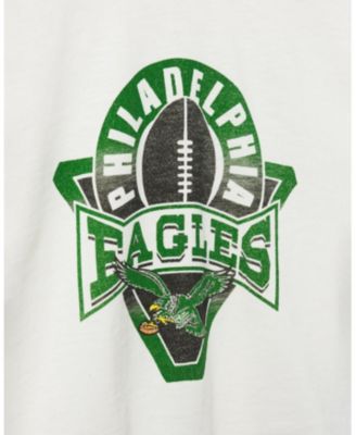 Women's NFL Philadelphia Eagles Mock Neck Crop Tee