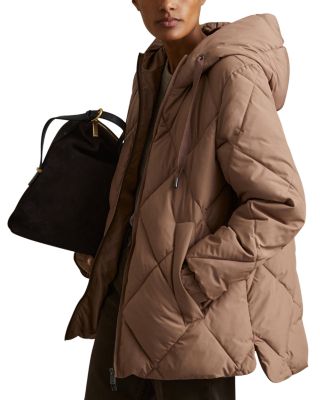 REISS - Thea Quilted Puffer Coat