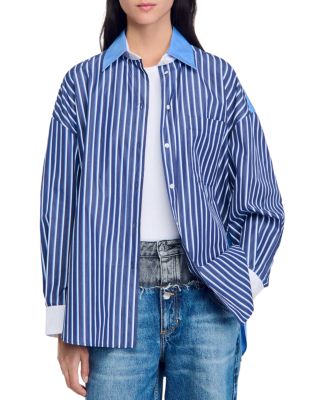 Sandro - Bogota Striped Shirt