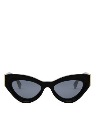 FF Diamond Cat Eye Sunglasses, 52mm