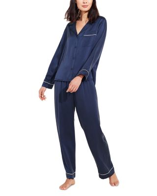 Eberjey - Inez Washable Silk Long Pajama Set