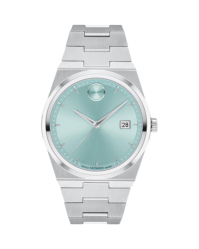 Movado Bold Quest Watch, 40mm In Blue/silver