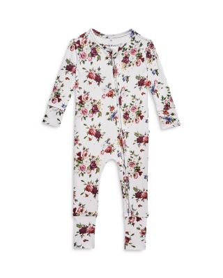Posh Peanut Girls' Philippa Convertible Floral Print One Piece - Baby