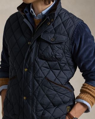 Quilted Full Zip Utility Vest