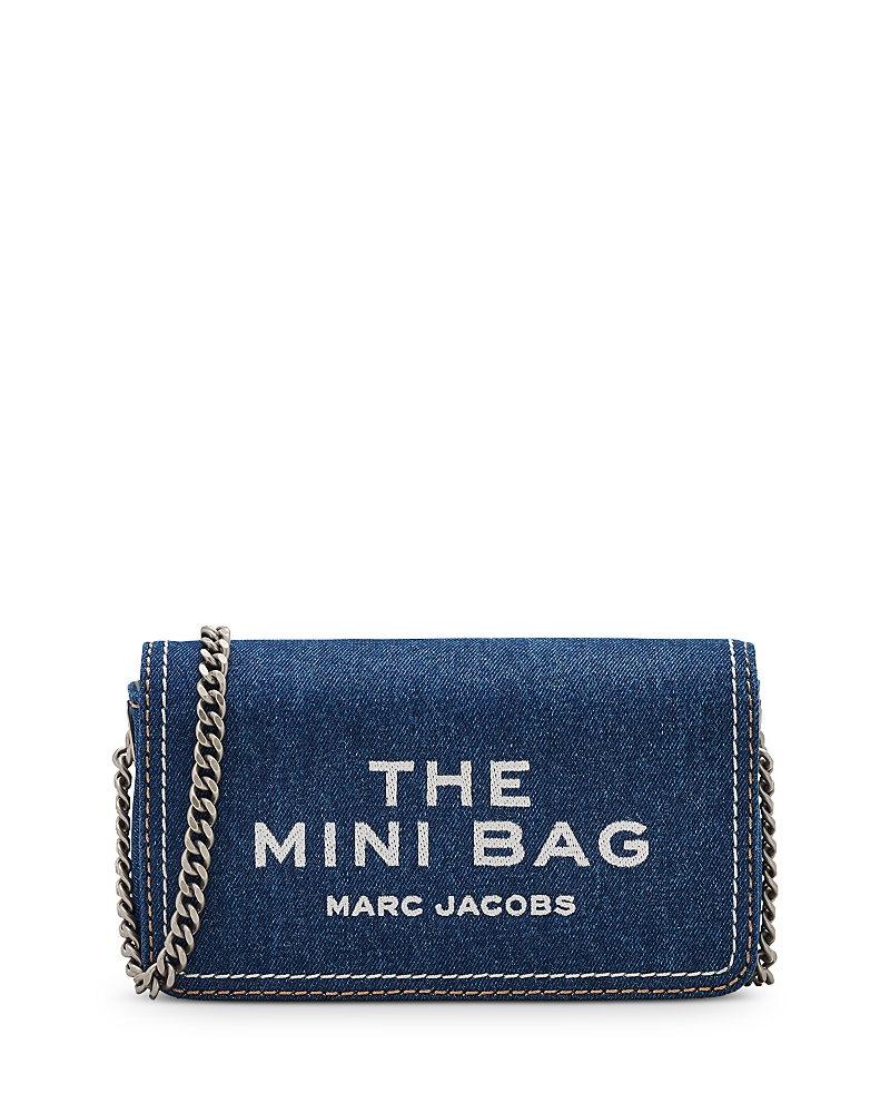 MARC JACOBS THE DENIM CHAIN MINI BAG