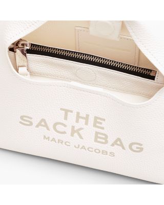 【関税込み】The Mini Sack Purse - Marc Jacobs - Leather - Bl Marc Jacobs The Mini Sack Shoulder Handbag – ShopCGX