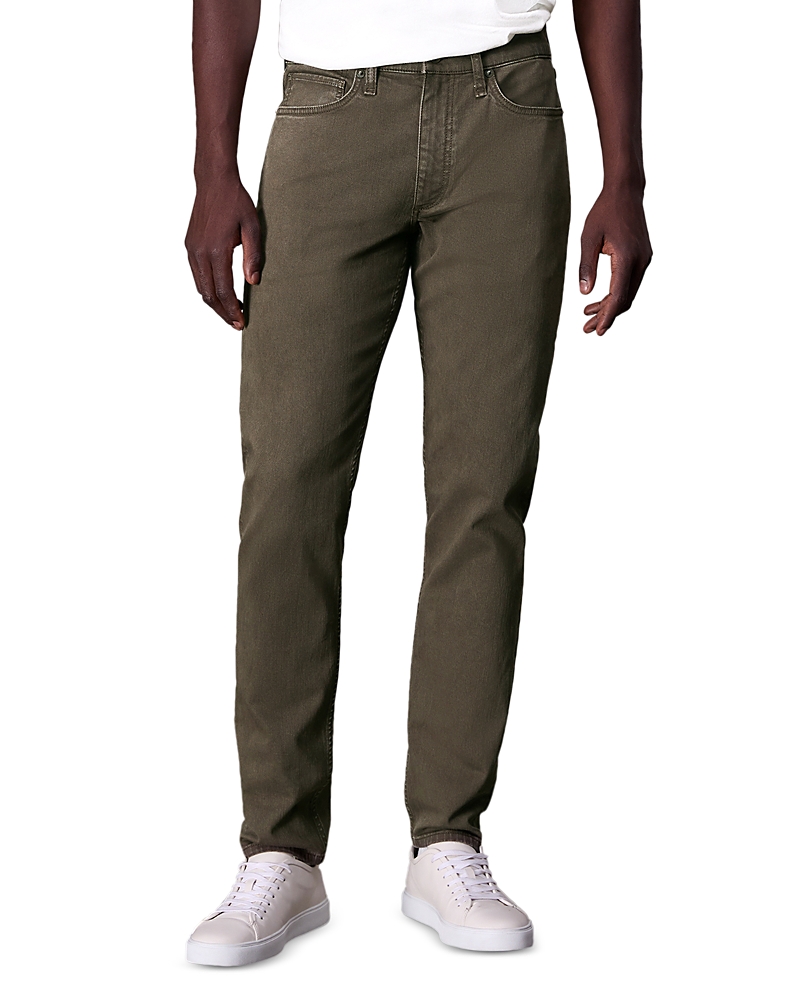 Rag & Bone Straight-leg Cotton Jeans In Brown