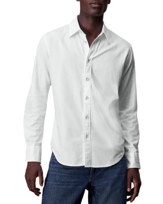 rag & bone - Tomlin Stretch Dobby Button Front Shirt