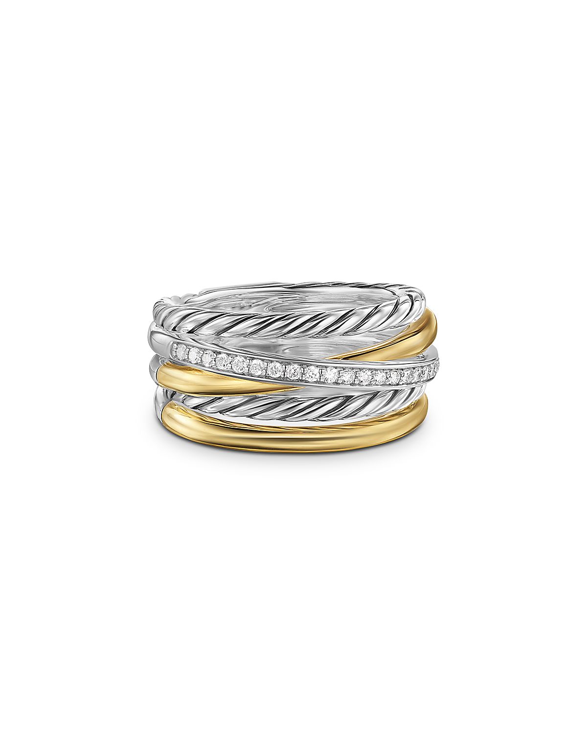David Yurman Crossover Five Row Ring