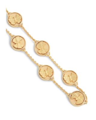 Butterfly Coin Bracelet 