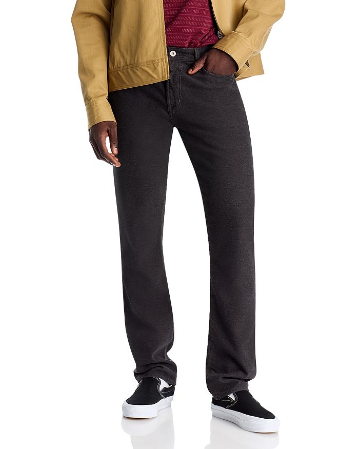 AG Everett Slim Straight Pants in Sulfur Smooth Slate | Bloomingdale's
