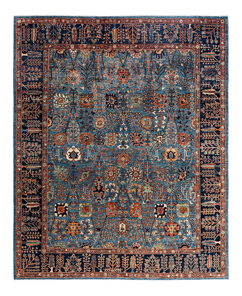 Bloomingdale's Serapi M1993 Area Rug, 8'1 X 9'10 In Light/blue