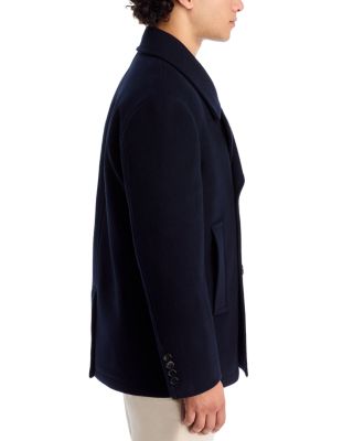 Wool &amp; Cashmere Double Breasted Peacoat