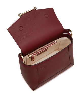 Mosaic Leather Top Handle Bag