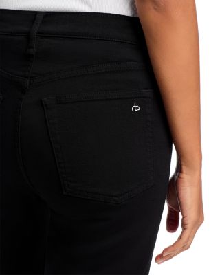 Flexi Harlow Mid Rise Jeans in Black