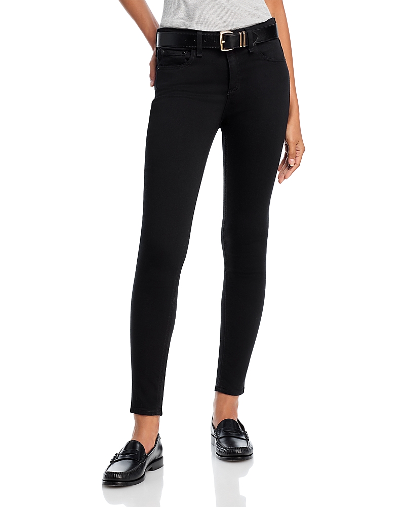 rag & bone Flexi Nina High Rise Jeans in Black