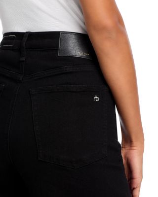 Flexi Sofie High Rise Wide Leg Jeans in Black