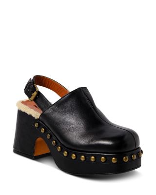 Free People Autumn Studded Platform Clogs Black Size 7 Shopbop