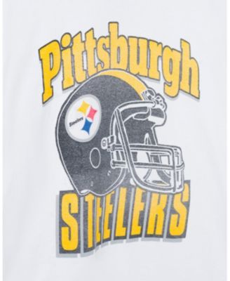 Unisex NFL Pittsburgh Steelers Throwback Helmet Flea Market Tee