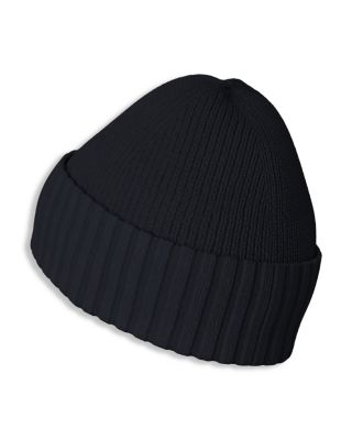 Edo Wool Blend Ribbed Knit Beanie
