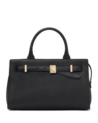 kate spade new york Deco Pebbled Leather Medium Satchel