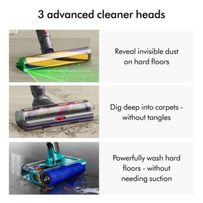 V15s Detect Submarine Wet &amp; Dry Vacuum Cleaner | Yellow/Nickel