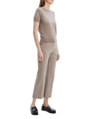 Lightweight Wool Short Sleeve Top