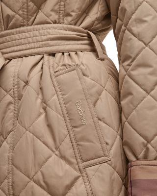 Tummel Box Quilt Trench Jacket