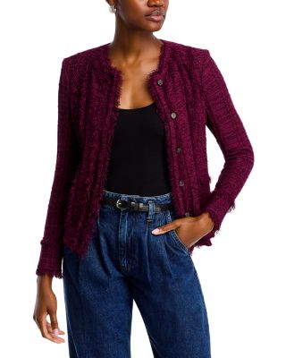 Tailored Fringe Accent Jacket