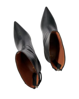 Women's Faymon Pointed Toe Mid Heel Booties 