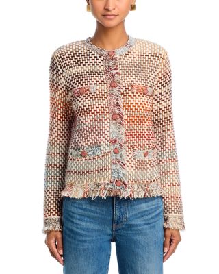 Sariyah Fringe Knit Jacket