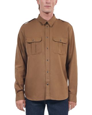 The Kooples - Long Sleeve Snap Front Shirt