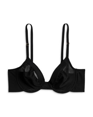 Unlined Mesh Underwire Bra