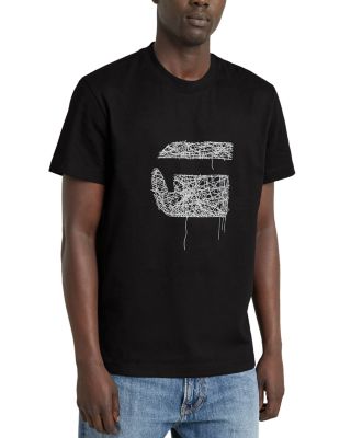 G-STAR RAW - Stitch Burger Cotton Logo Graphic Tee