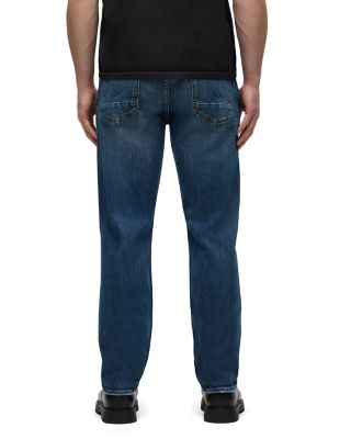 Byron Relaxed Fit Slim Straight Leg Jeans in Blue Mountain