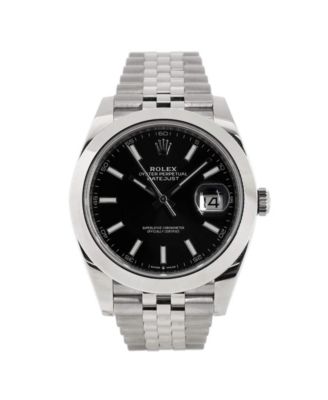 Pre-Owned Rolex - Oyster Perpetual Datejust Automatic Watch in Stainless Steel 41mm