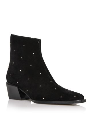 rag & bone - Women's Joni Studded Block Heel Ankle Boots