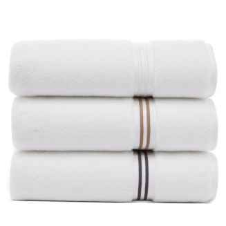 Hudson Park Collection Turkish Border Towel Collection
