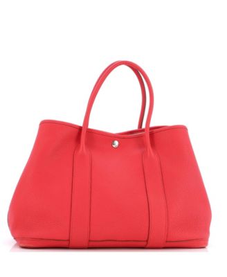 Pre-Owned Hermes 36 Garden Party Tote Leather