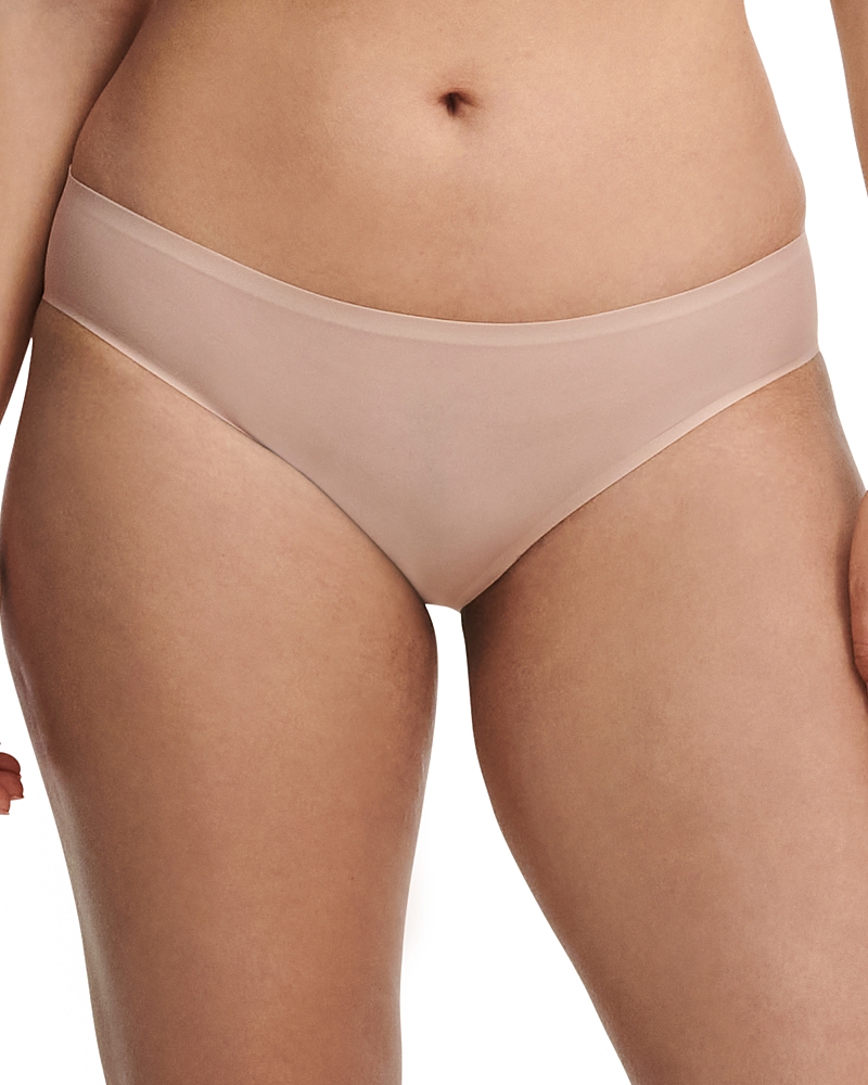Shop Chantelle Soft Stretch One-size Bikini In Rosé