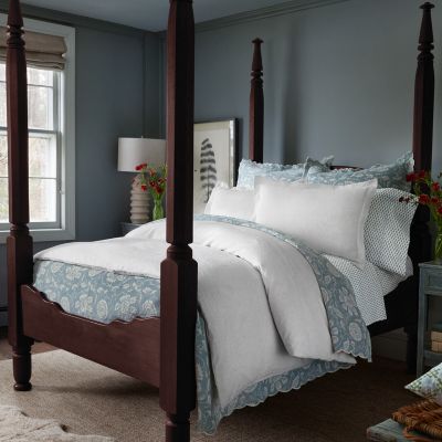 John Robshaw - Amina Ecru Duvet Set, King