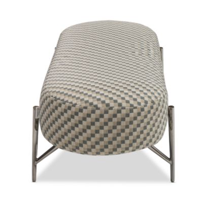 Vittoro Bench in Loro Piana Fabrics - Exclusive