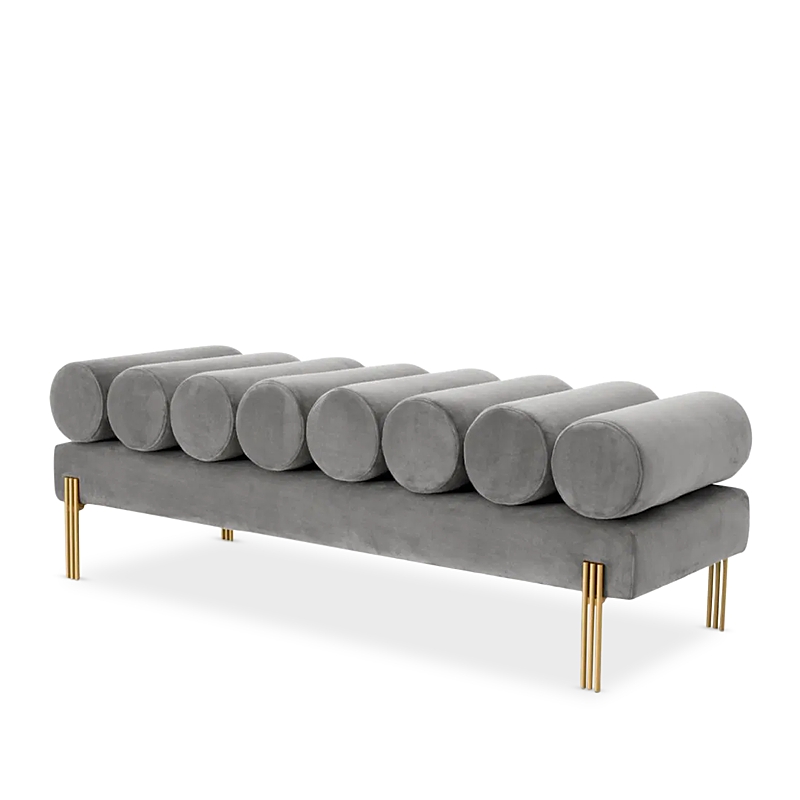 Eichholtz Oxley Bench In Gray