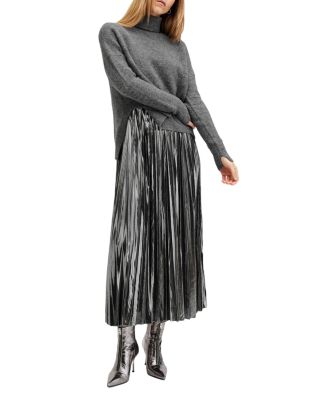 Spark 2-In-1 Pleated Maxi Dress