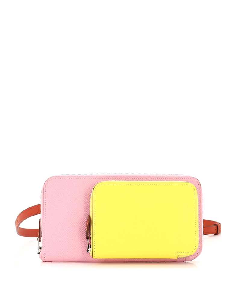 Pre-Owned Hermes Nouveau To Go Wallet Epsom with Swift