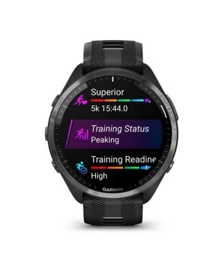 【新品未使用】GARMIN ガーミン Forerunner 965 Black Garmin Forerunner 965 Watch, Black/Powder Gray | Bloomingdale's