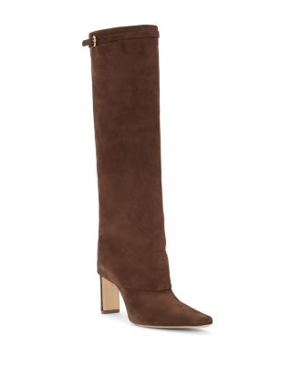 STAUD - Women's Wally Foldover Cuff High Heel Boots
