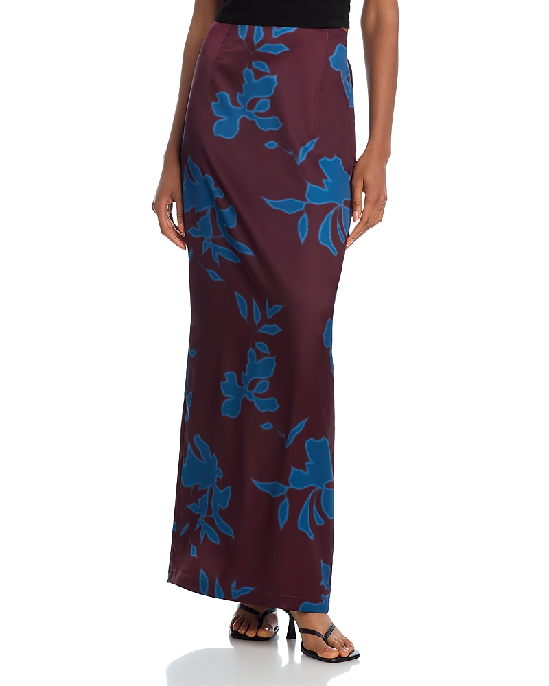 Solid & Striped The Valencia Printed Maxi Skirt In Abstract Floral