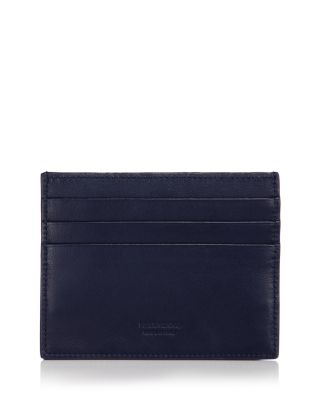 Leather Venna Logo Card Case - Exclusive