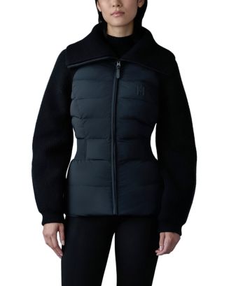 Mackage Foxy Light Down Mixed Media Jacket | Bloomingdale's